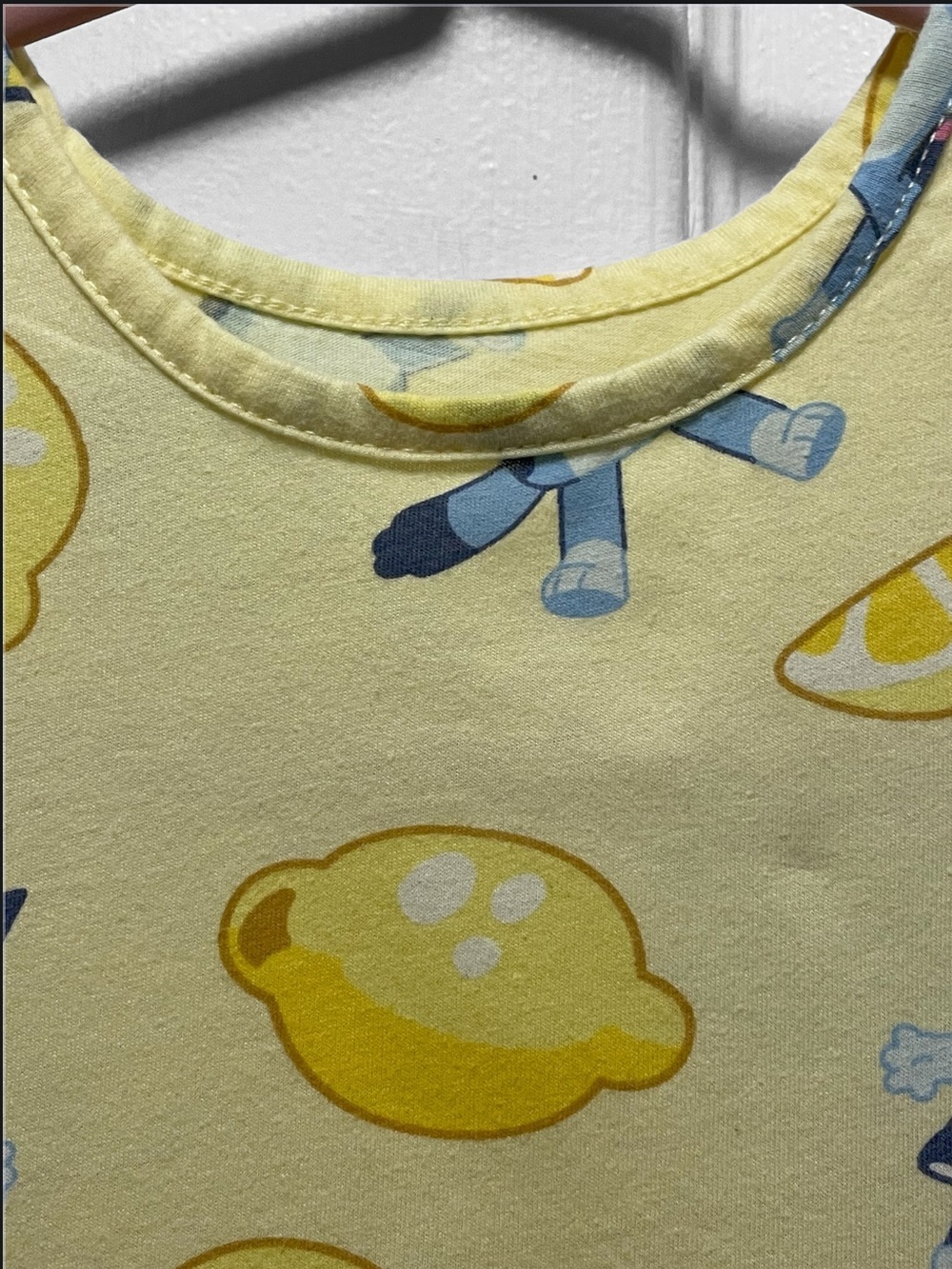 Bluey Yellow Casual Toddler Girl Dress - Picture 5 of 9